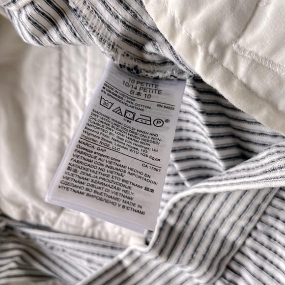 Gap Seersucker Skinny Ankle 10P EUC - Picture 4 of 4